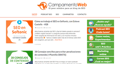 Desktop Screenshot of campamentoweb.com